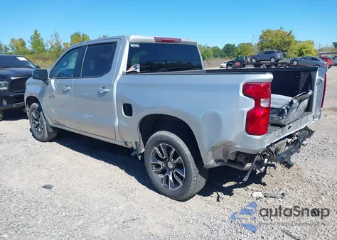 2022 Chevrolet Silverado 1500 4Wd Standard Bed Lt из США, поврежденный, VIN 2GCUDDED6N1501995